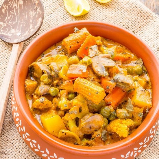 Restaurant Style Veg Handi