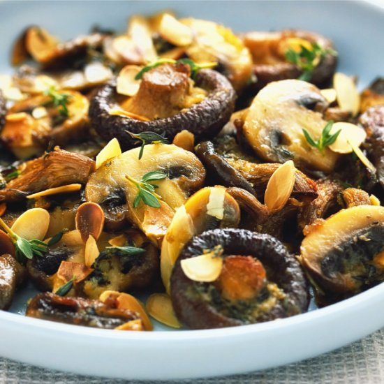 Garlic Roasted Mushrooms