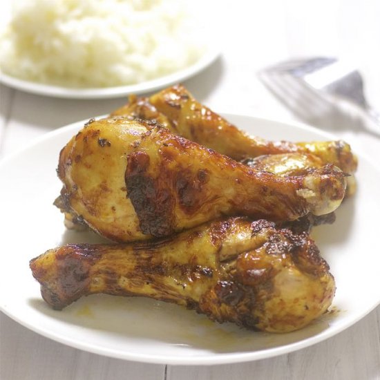 Roast Chicken In Tomato Marinade