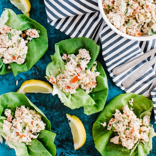 Tuna Lettuce Wraps