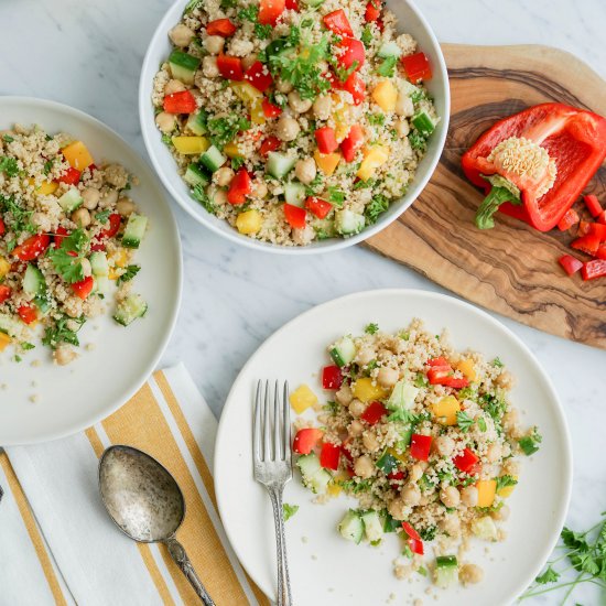 10 Min Summer Couscous Salad