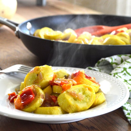 Southern Sauteed Summer Squash