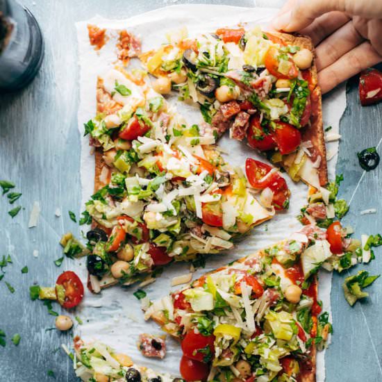 Chopped Salad Pizza