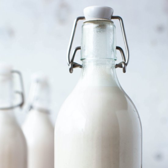 Homemade Cashew Milk