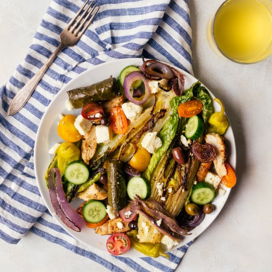 Grilled Greek Salad