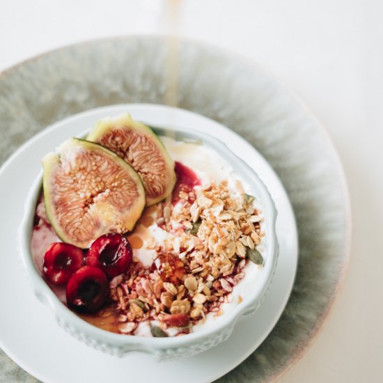 Ricotta, Figs, & Cherries