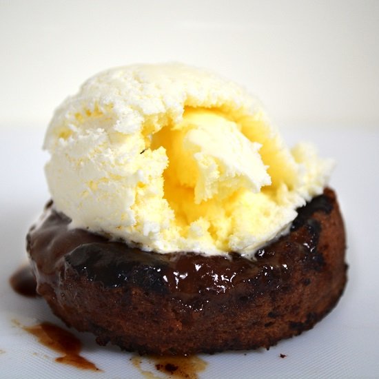 Salted Caramel Lava Cakes