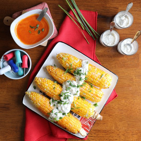 Buffalo corn on the cob