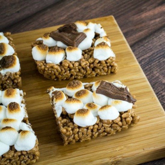 S’mores Krispie Treats