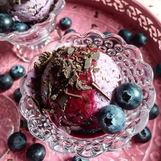 Blueberry Ice Cream Recipe