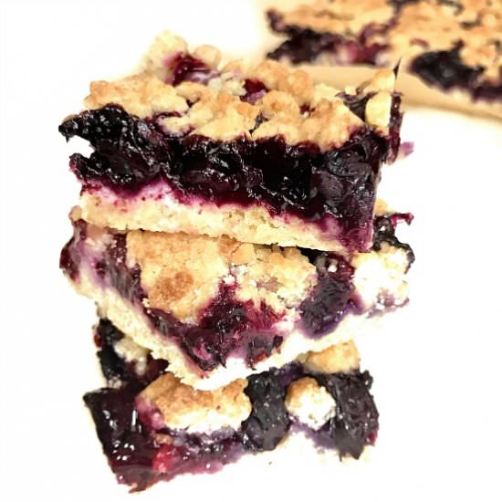 Blueberry Crumble Bar