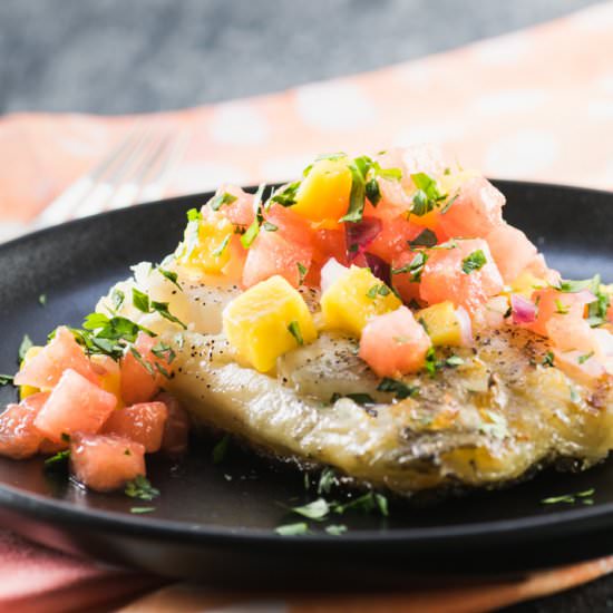 Grilled Sea Bass