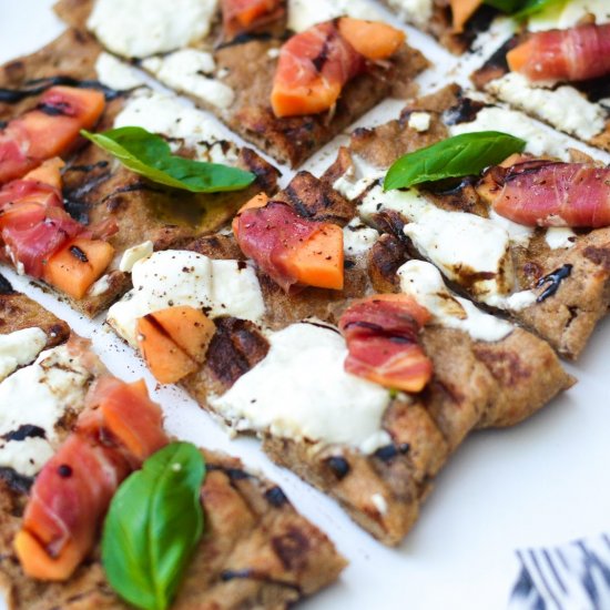 Cantaloupe, Prosciutto Pizza