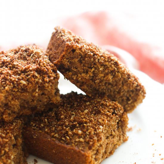 Vegan Cinnamon Sugar Coffee Cake