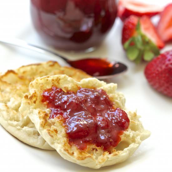 Small Batch Strawberry-Vanilla Jam