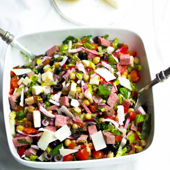 Summertime Chopped Antipasto Salad