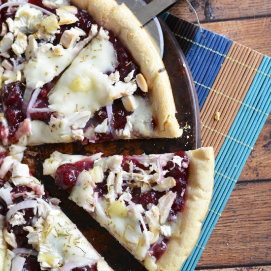 Cranberry Chicken Pizza