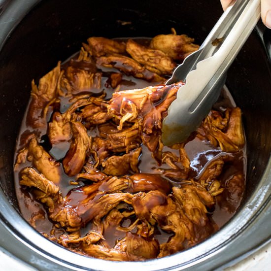 Slow Cooker Barbecue Chicken