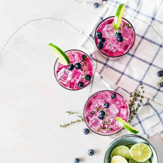 Blueberry Thyme Smash