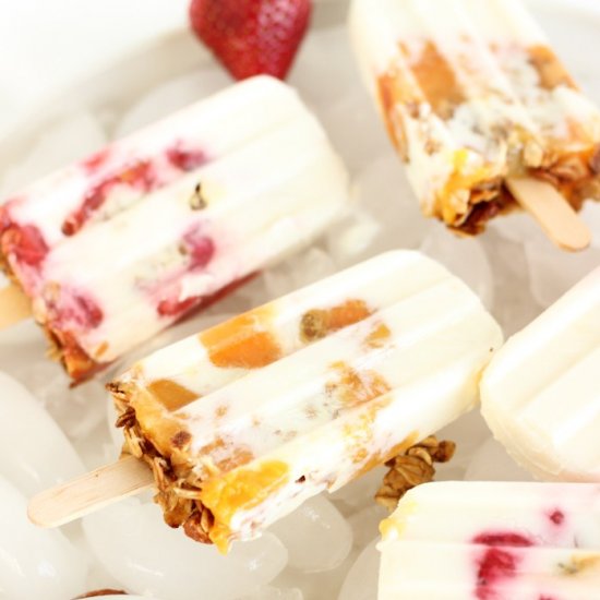 Yogurt Parfait Breakfast Pops