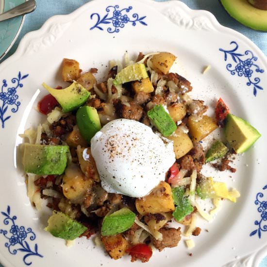 Southwest Turkey Breakfast Hash