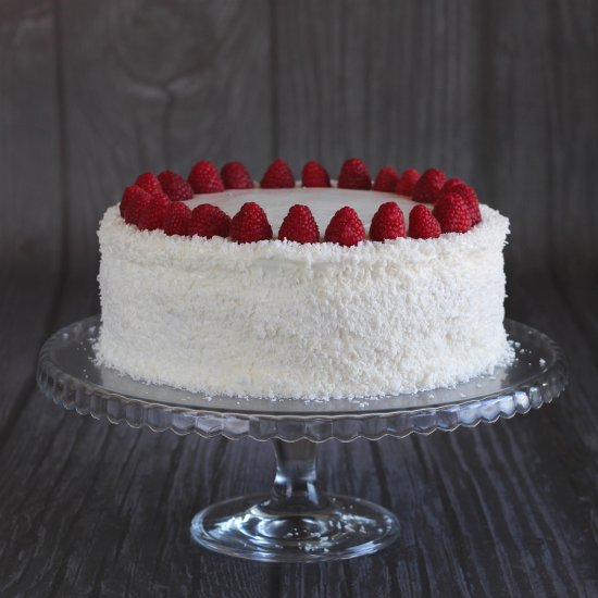 Cake with Coffee and Halvah Cream