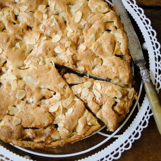 Apple Marzipan Tart