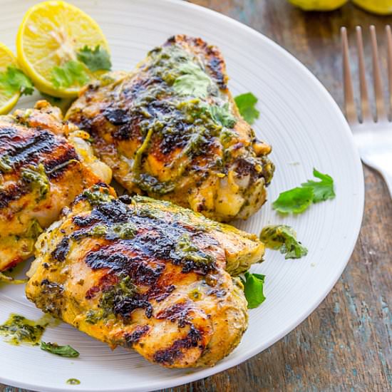 Cilantro Lime Grilled Chicken