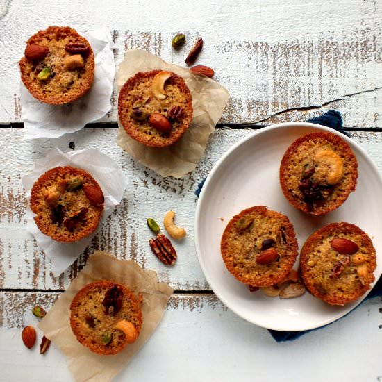 Mixed Nut Muffins