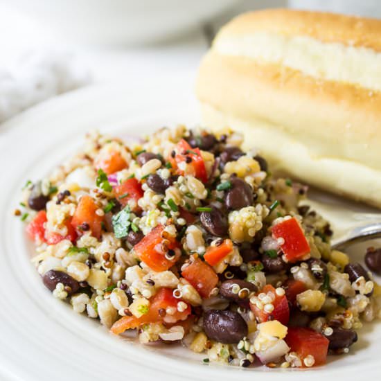 Quinoa Farro Salad