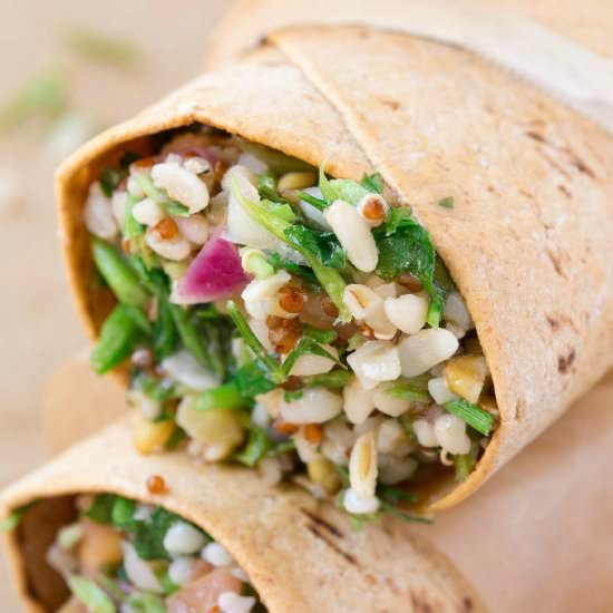 Superfoods Salad Wraps