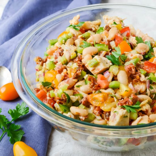 Smoky Chorizo Chicken Salad