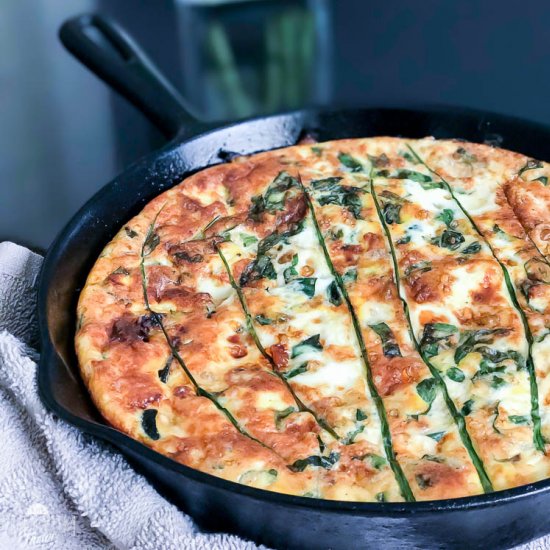 Fennel Zucchini Frittata