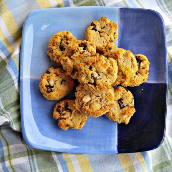 Orange Dark Chocolate Cookies