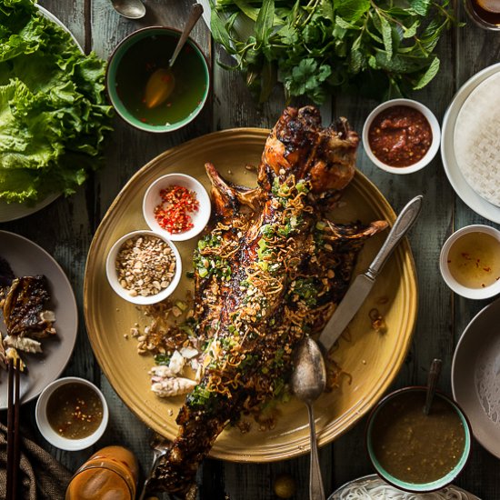 Vietnamese Roasted Catfish