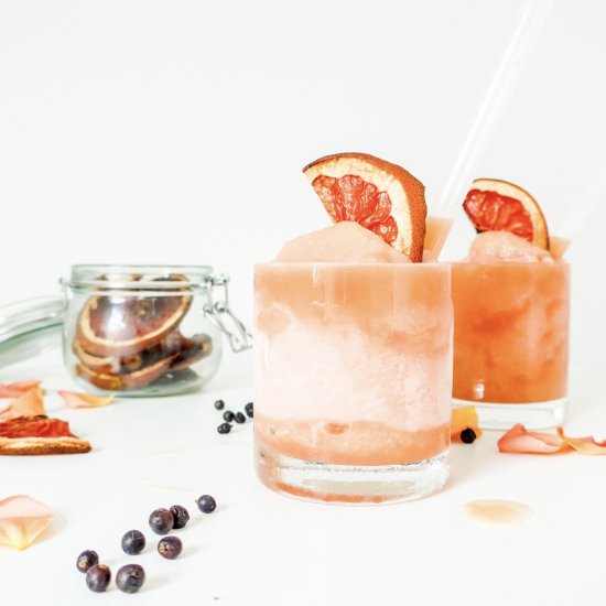 Gin and Grapefruit Grown-up Slushes