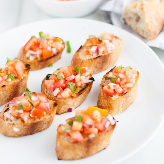 Fresh Tomato Bruschetta