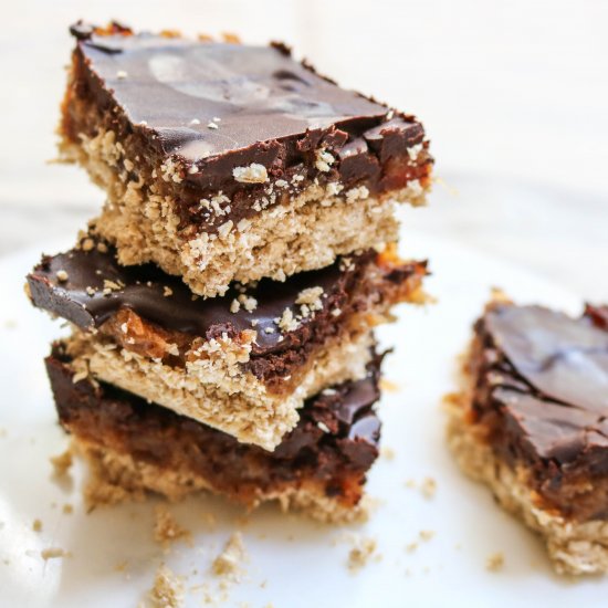 Chocolate Almond Butter Bars