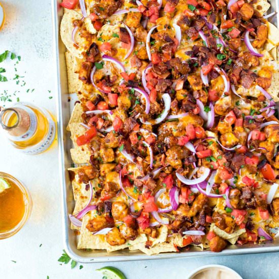 BBQ Chicken Nachos