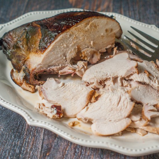 Easy Brined Smoked Turkey Breast