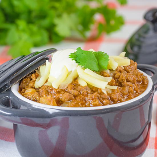 Spicy Beef Chili – Keto & Low Carb