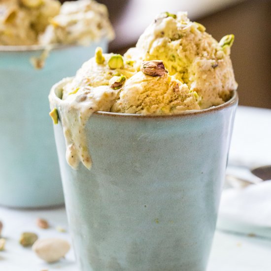 Pistachio Semifreddo