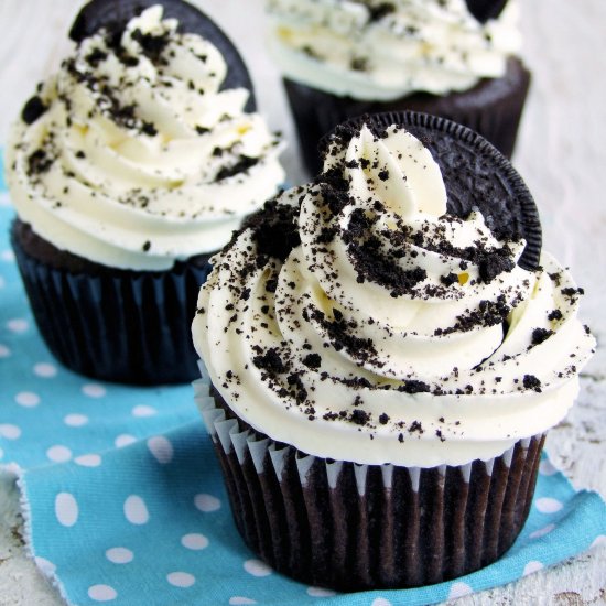 Oreo muffins