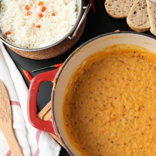 Creamy Coconut Lentils