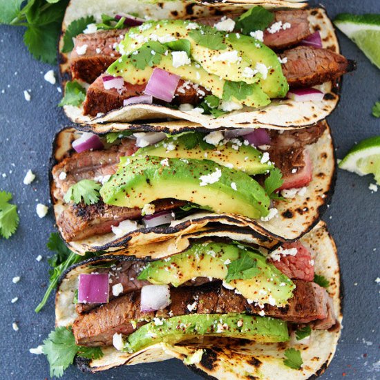 Grilled Steak Tacos