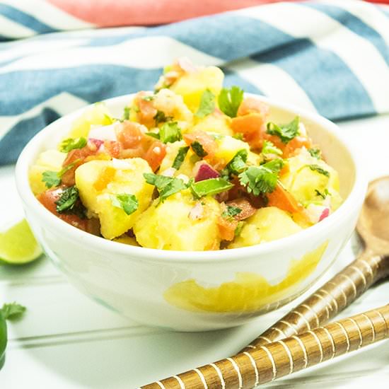 Garden Salsa Potato Salad