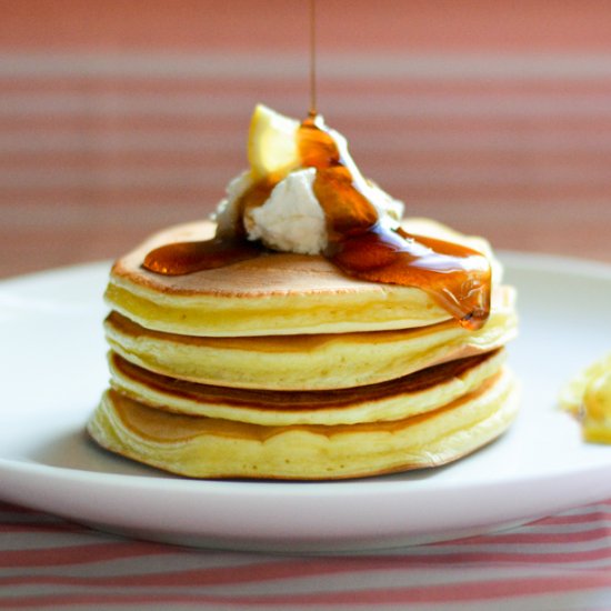 Lemon Ricotta Pancakes