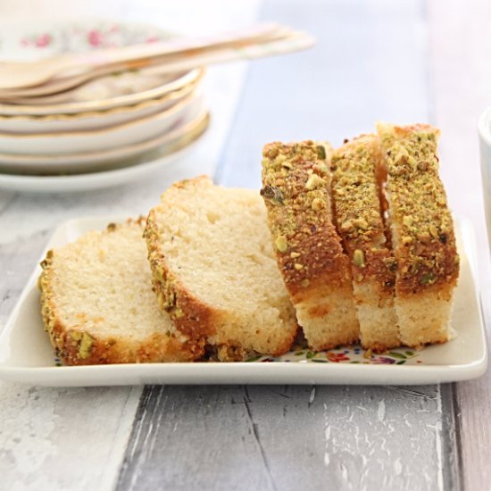 Cardamom and Pistachio Cake