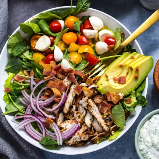 Chicken, Avocado & Ranch BLT Salad