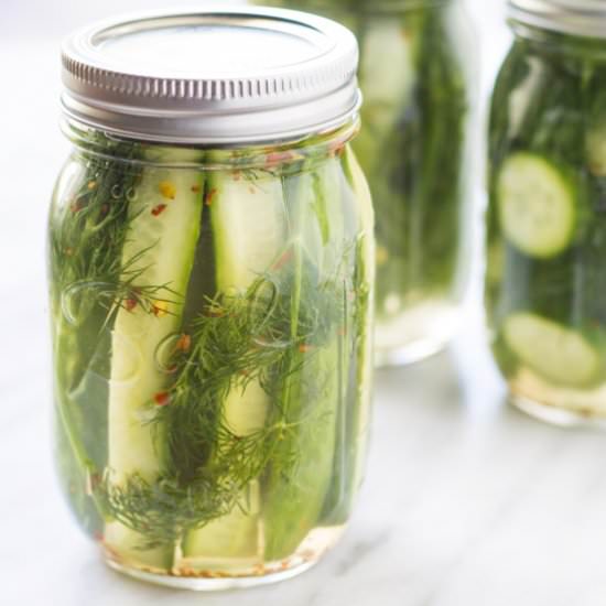 Low Fodmap Dill Pickles